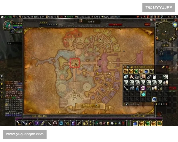 魔兽世界多开快速切换地图，中心轻松掌握